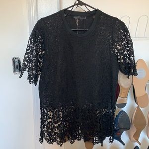 Zara lace top